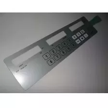 Teclado De Membrana Para Balança Cs 15 Prata Bateria + Envio