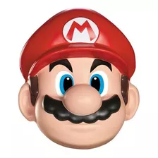 Máscara De Mario Super Mario Tamaño Medio Grande - Intek