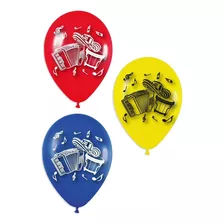 Globos Bombas Estampados X20u Parranda Vallenata