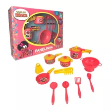 Conjunto Panelinhas Infantil Turma Da Mônica 11 Pçs 0755 Nig