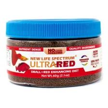 Ração New Life Red Ultra 60g Small Pellets Com Astaxantina