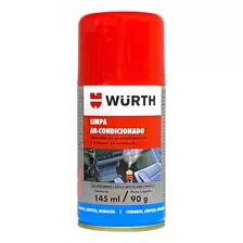 Limpa E Higieniza Ar Condicionado Automotivo Wurth 145ml 90g