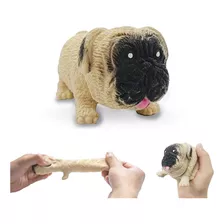 Perrito Pug Estirable Juguete Antiestres Squishy Toy 9cm