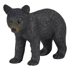 Mojo Black Bear Cub Realista Réplica De Juguetes De La Vida