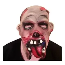 Mascara Zombie Mandíbula Rota 100% Látex. Chirimbolos