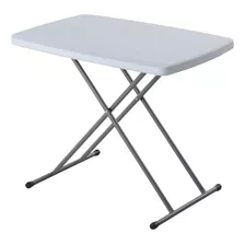 Mesa Plegable 76x50x32cm Blanco