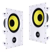 2 Caixa Embutir Jbl Ci8r Plus Arandela Som Ambient 8p Gesso