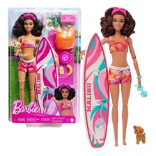 Barbie O Filme - Boneca Dia Do Surf - Mattel Hpt49