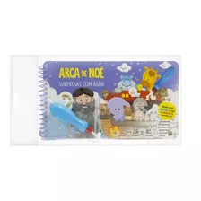 Livro De Colorir Aqua Book Surpresas Com Água - Arca De Noé