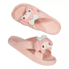 Sandalias De Goma Personajes Kawaii Sanrio Moda Mujer Verano