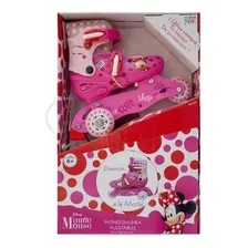 Patines Minnie Mouse 2 En 1 Ajustables Talla 18 Al 21