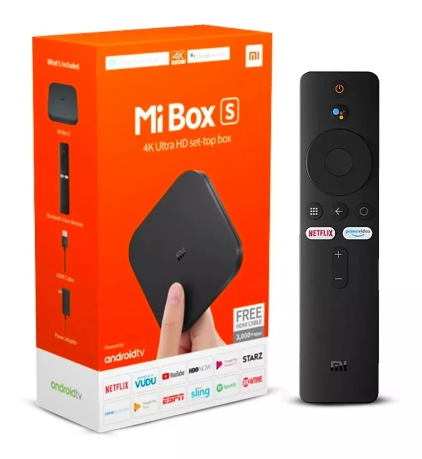 Xiaomi Mi Box S Android Tv 4k Ultra Hd Chromecast 4k