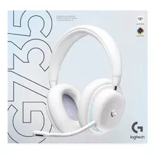 Audífono Logitech G735 Wireless Lightspeed Rgb Color Blanco