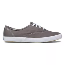 Zapatilla Keds Mujer Champion Canvas Gris