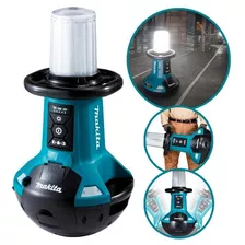 Refletor Híbrido 5500 Lm Área Trabalho Dml810 S/ Bat Makita Cor Da Lanterna Azul