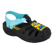 Sandalias Slap Minions 2-nma710 Negro