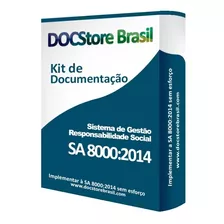 Kit De Documentação Sa8000:2014 - Responsabilidade Social