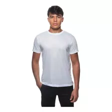 Camiseta Masculina Básica Algodão Blusa Uniforme Lisa