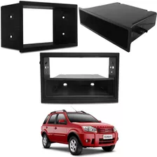 Moldura Painel 1 Din Para Cd Radio Usb Ecosport 2009 2010