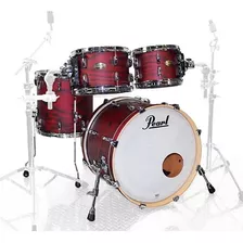 Bateria Pearl Session Studio: Scarlet Ash - Impacto Sonoro