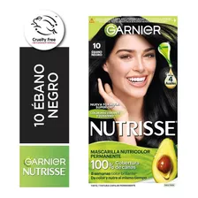 Kit De Coloración Permanente Garnier Nutrisse 4 Aceites Tono 10 Clásico