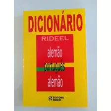 Livro: Dicionário Alemão - Editora Rideel