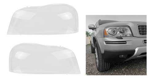 Faro Frontal Transparente Para Volvo Xc90 2004-2013 L Foto 4