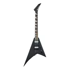 Guitarra Elétrica Jackson Js Series Js32t Rhoads De Choupo Black Satin Com Diapasão De Amaranto