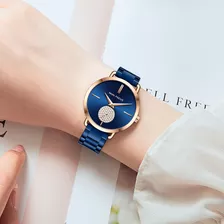 Reloj De Pulsera Impermeable De Lujo Mini Focus Para Mujer