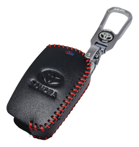 Funda Piel Llave Control Toyoya Corolla Hilux Yaris Camry 3b Foto 5