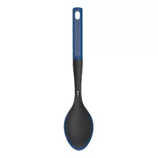 Colher De Silicone Blue Ichef Polishop | Blue Ichef Cor Do Cabo Preto/azul