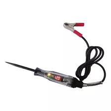 Lâmpada Led Testador De Circuito Automotivo Tester Preto