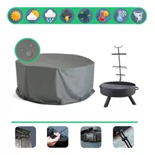 Funda Cubre Fogonero Asador Fogón 110 Diámetro Impermeable 