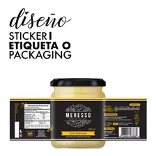  Diseño De Sticker - Etiqueta O Packaging Publicitario 