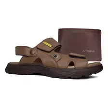 Sandalia Chinelo Itapua Masculino Couro 1252 (04) - Brown