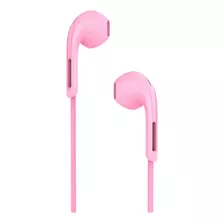 Audifonos Hoco M39 In Ear Jack 3.5mm Rosado