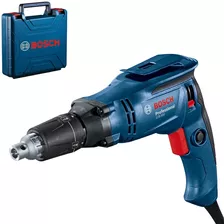 Atornillador Para Drywall 1/4 650w 5000 Rpm Bosch Gtb 650 Color Azul