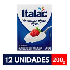 12 Caixa Creme De Leite Italac 