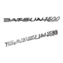  Datsun 1600 Emblemas Metlicos  Cromados Nuevos (el Par)