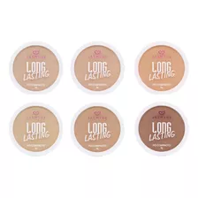 Pó Compacto Jasmyne Long Lasting 6 Cores