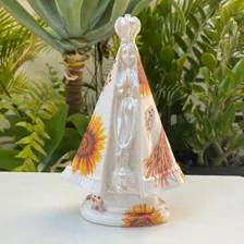 Imagem Nossa Senhora Aparecida Decoupage 20cm Delicada