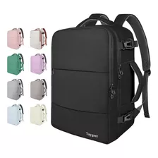 Mochila De Viaje Para Mujer, Aprobado Por Avión 10kg, Mochila Escolar Para Laptop De 15.6 Pulgadas, Mochila De Transporte Grande Espacio, Antirrobo