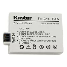 Bateria Kastar Lp-e5 1000d, 500d, Xs,t1i