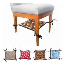 Kit Rede / Cama Para Gatos Suspensa C/ Amarração 04 Unidades