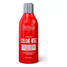 Forever Liss Shampoo Color Red Cabelo Vermelho 300m Original