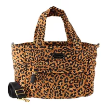 Bolso Cartera Maternal Marc Jacobs Animal Print Con Mudador