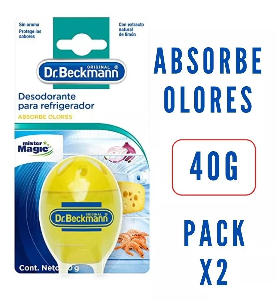 Dr. Beckman Desodorante De Refrigerador 40g - Pack X2