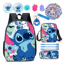 Mochila Lilo And Stitch, 3 Piezas, Mochilas Para Niños De Pr