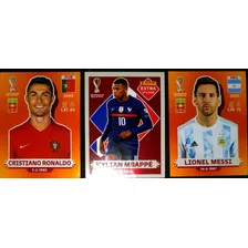 Pack Kylian Mbappé Extra Sticker, Lionel Y Cristiano, Panini