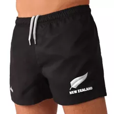 Pantalon Corto Gimnasio Elastizado All Blacks